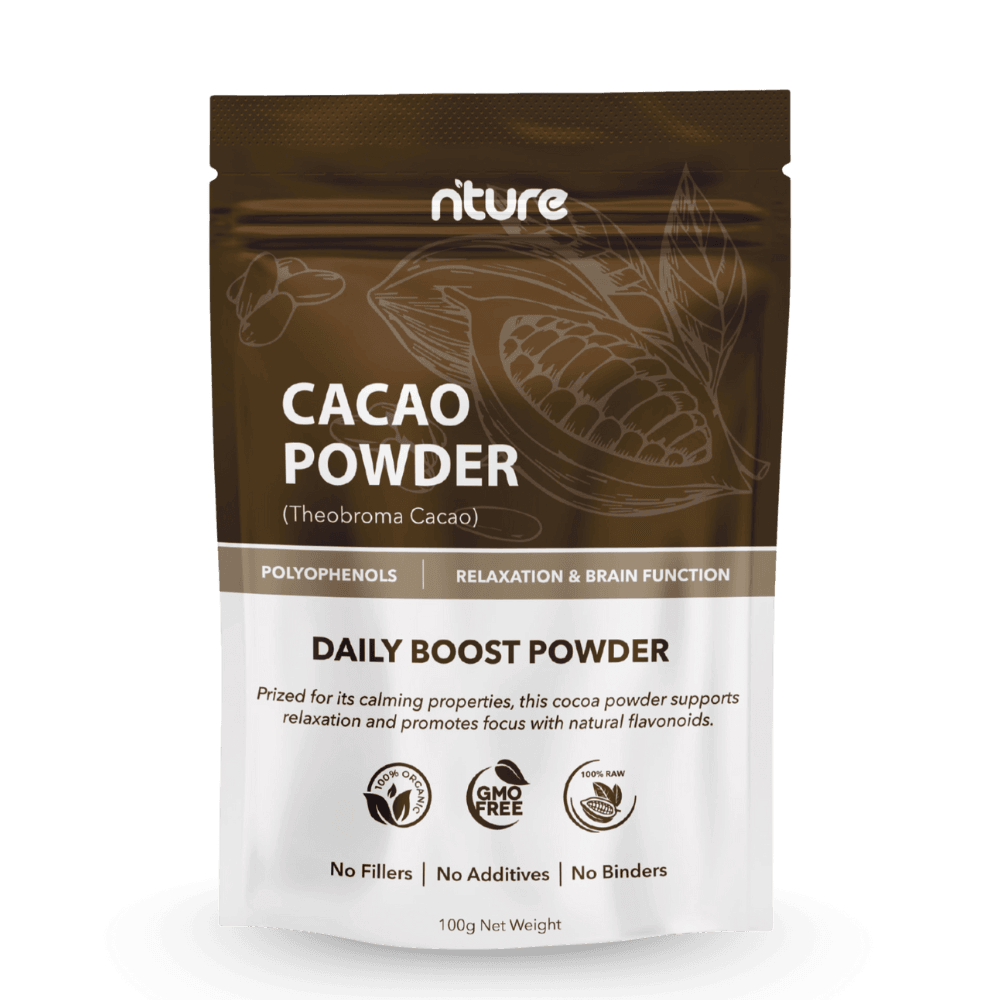 Cacao Powder – front label