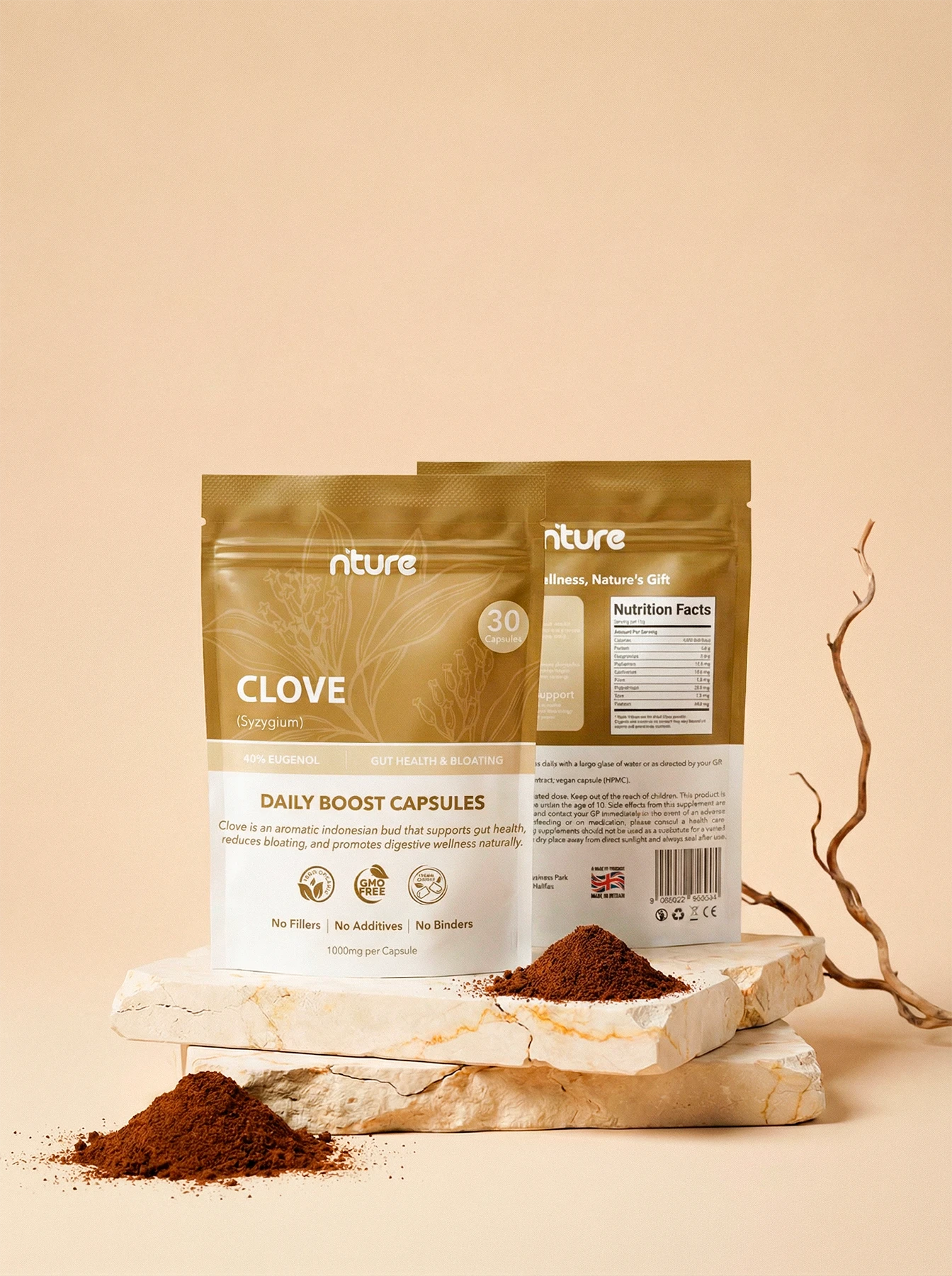Clove Powder Capsules