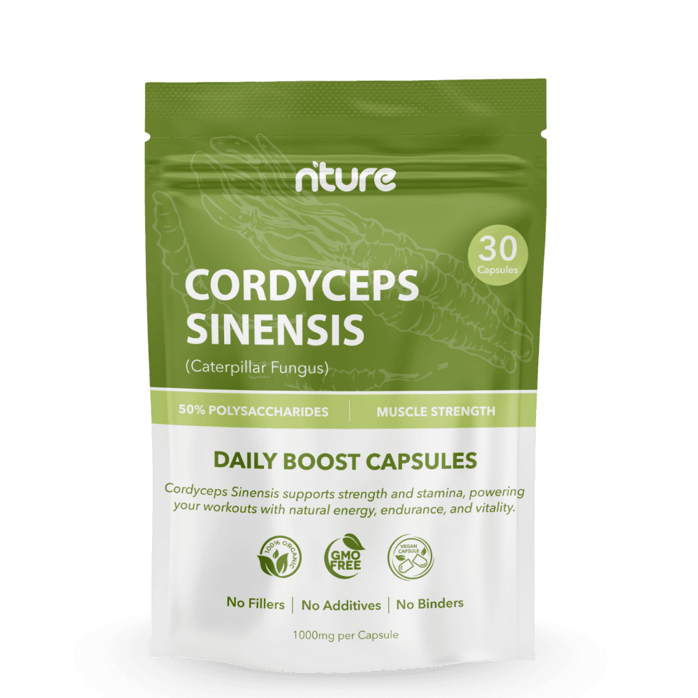 Cordyceps Sinensis Capsules – front label