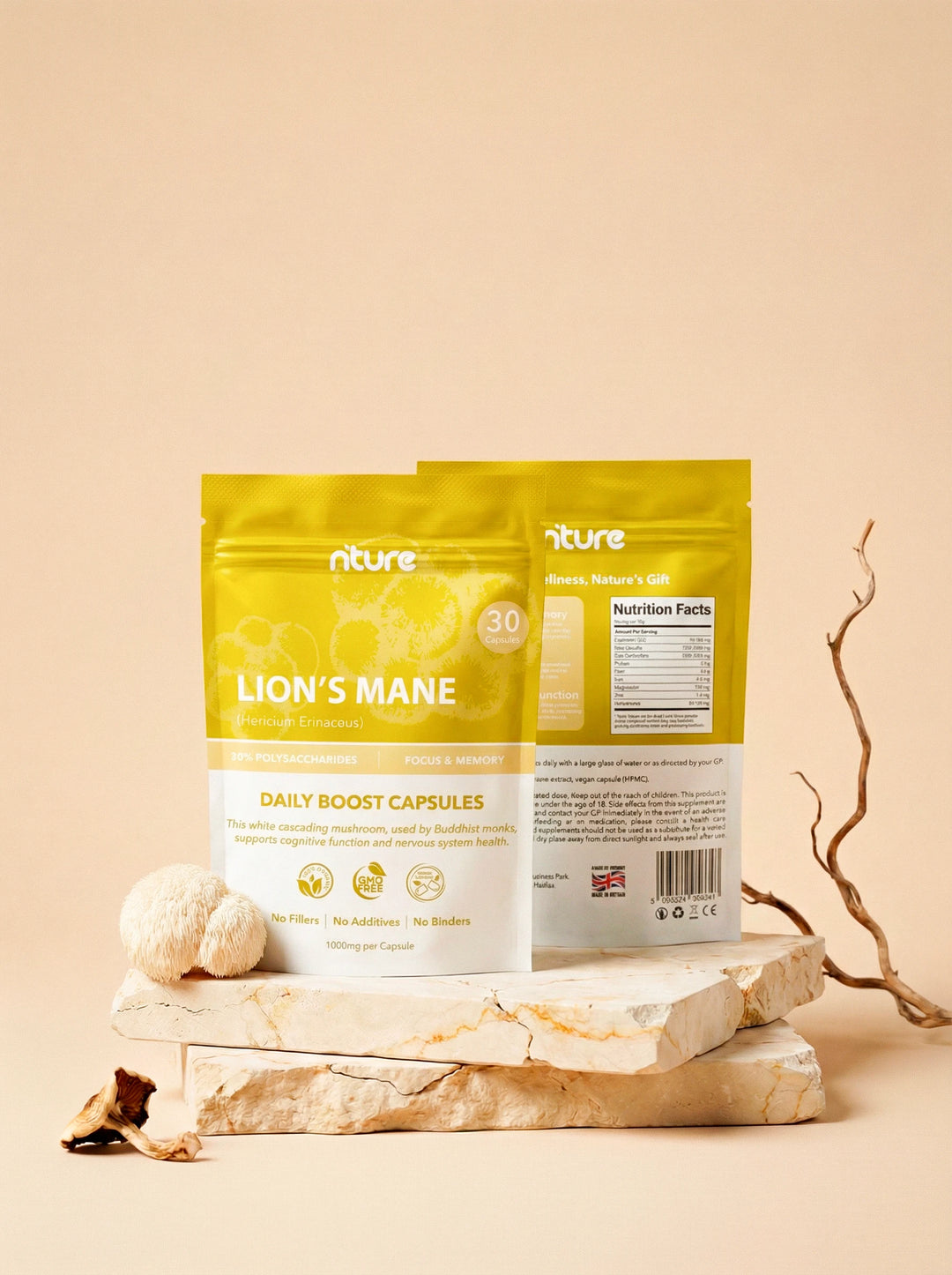 Lion's Mane Mushroom Capsules