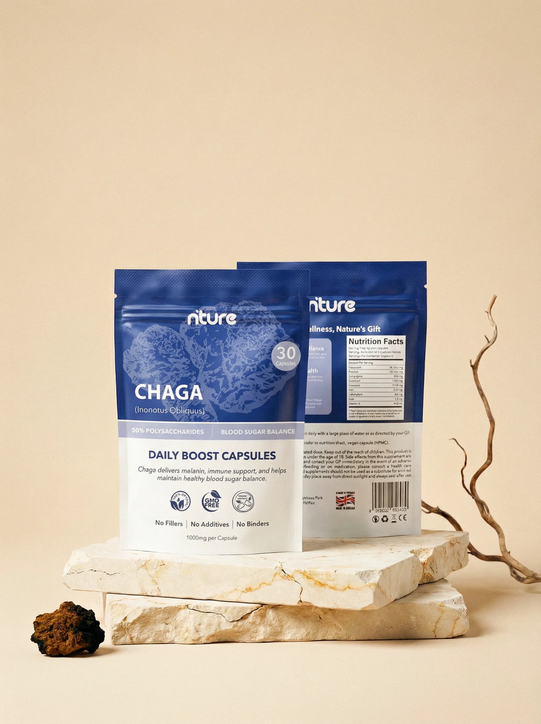 Chaga Mushroom Capsules