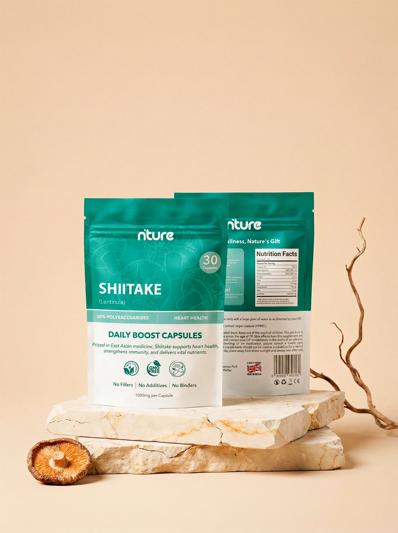 Shiitake Mushroom Capsules