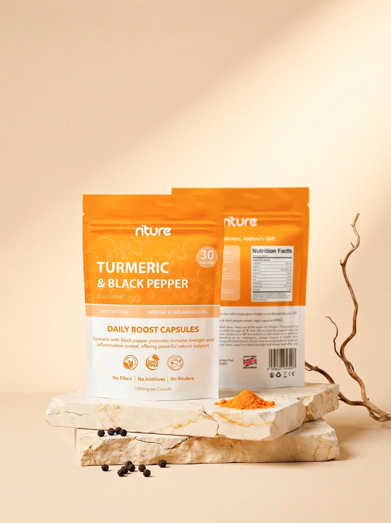 Turmeric & Black Pepper Capsules